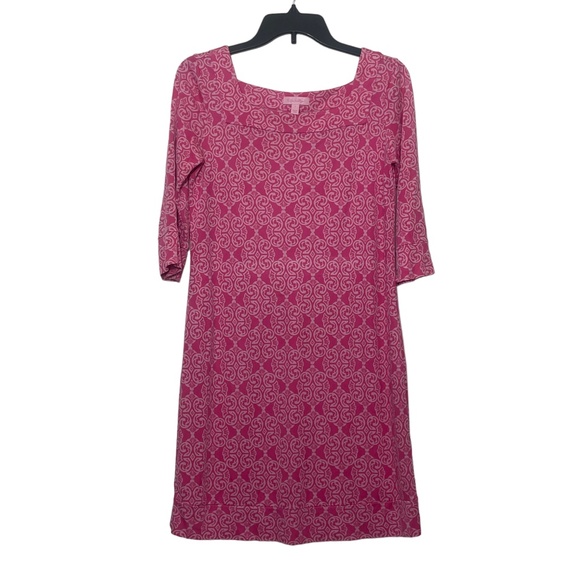 Lilly Pulitzer 2 Pink Short Sleeve‎ Dress - Picture 5 of 7